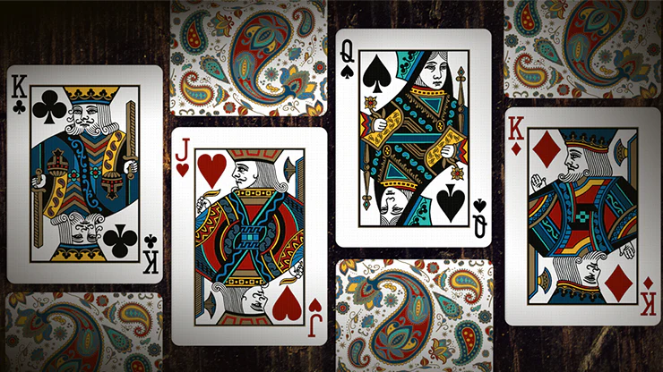 Paisley Poker Mini Playing Cards by Dutch Card House Company - Image 3