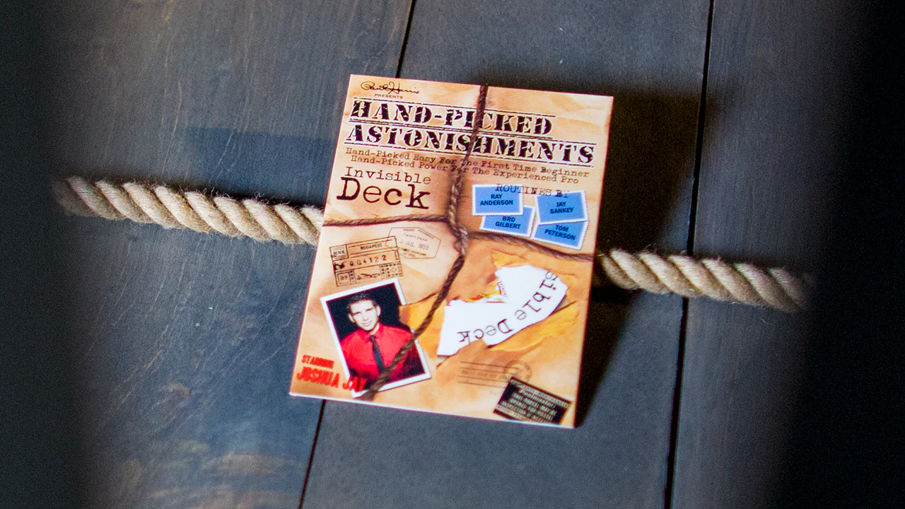 Paul Harris Presents Hand-picked Astonishments (Invisible Deck) by Paul Harris and Joshua Jay - DVD - Image 2