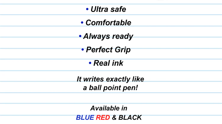 PEN WRITER Blue (Gimmicks and Online Instructions) by Vernet Magic - Trick - Image 4