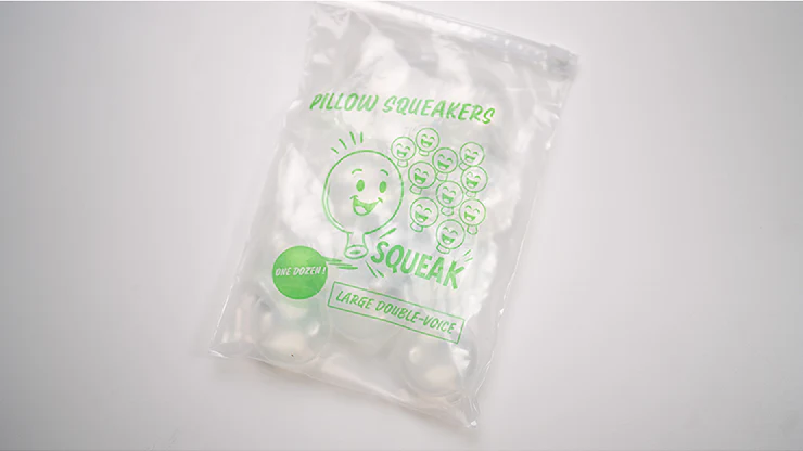 Pillow Squeaker Double Voice (12pk Large) by Murphys Magic