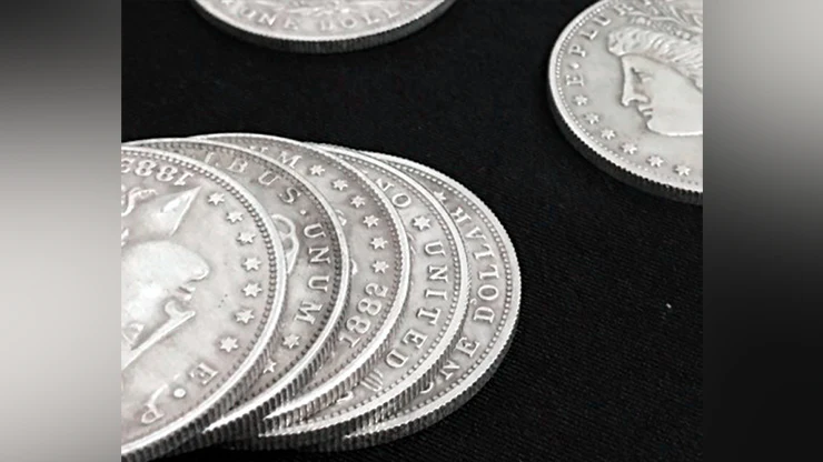 POWER COIN (Morgan) by Himitsu Magic - Trick - Image 2