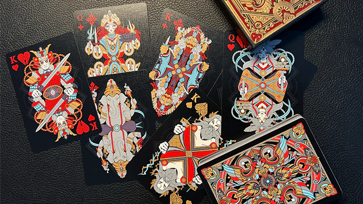 Sacred Legends Black Edition Playing Cards by HypieLab - Image 3
