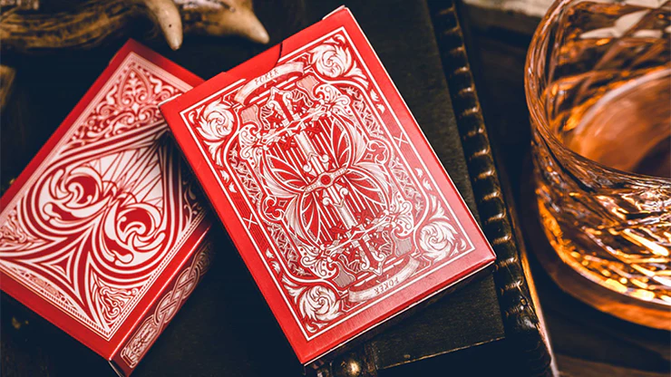 Sanctuary (Red) Playing Cards - Image 3