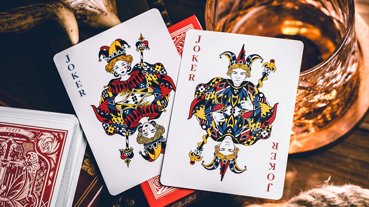 Sanctuary (Red) Playing Cards - Image 4