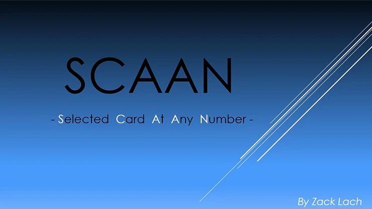 SCAAN - Selected Card At Any Number by Zack Lach - Video Download