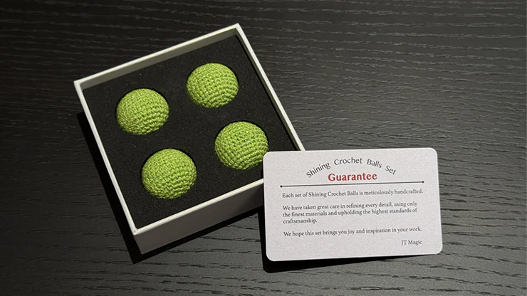 Shining Crochet Balls (Grass Green) by JT Magic - Image 3