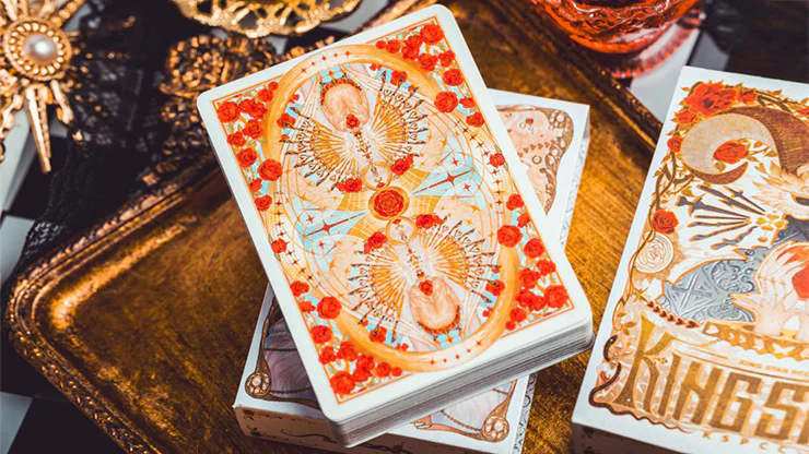 Silence V3 (White) Playing Cards by KING STAR - Image 5