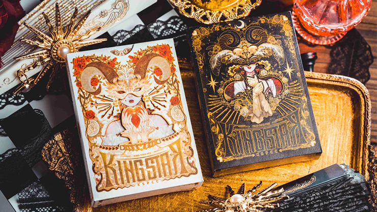 Silence V3 (White) Playing Cards by KING STAR - Image 6