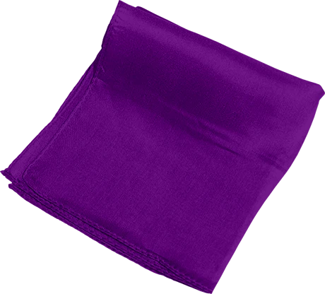 Silk 6 inch (Violet) Magic by Gosh - Trick