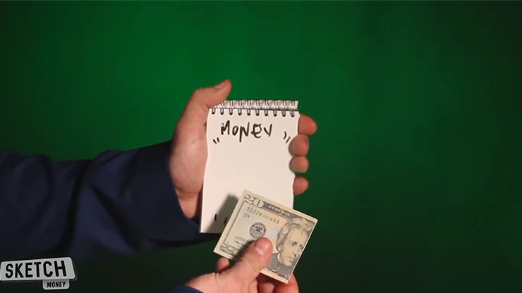 SKETCH MONEY by João Miranda and Julio Montoro - Trick - Image 4