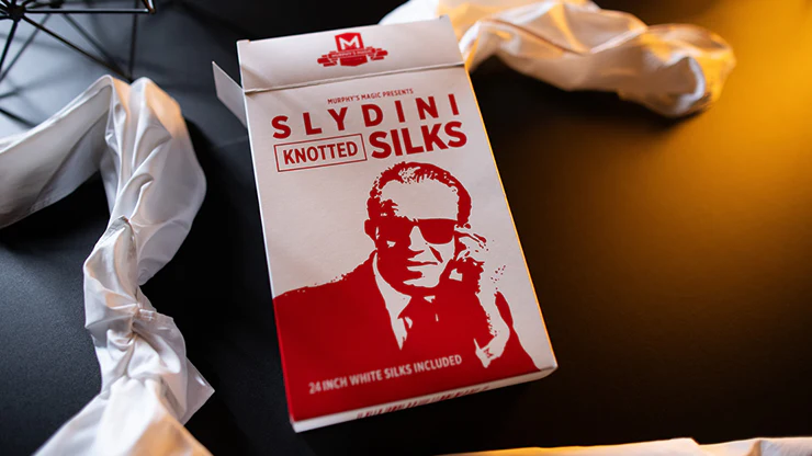 Slydini's Knotted Silks (White / 24 Inch) by Slydini & Murphy's Magic - Trick - Image 4