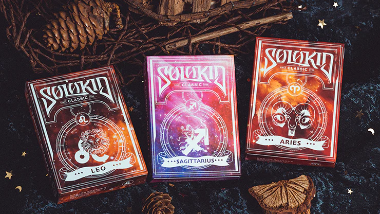 Solokid Constellation Series V2 (Sagittarius) Playing Cards by Solokid Playing Card Co. - Image 4