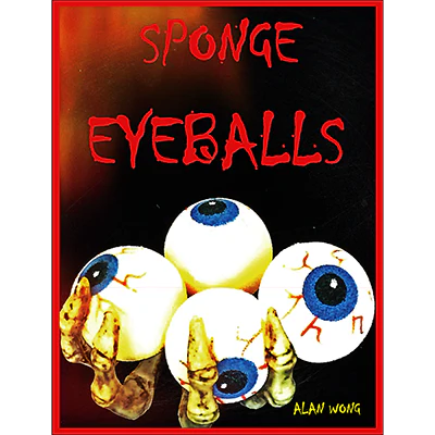 Sponge Eyeballs by Alan Wong (Bag of 4) - Trick