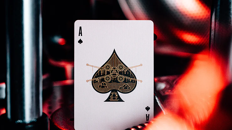 Star Wars Dark Side Silver Edition Playing Cards (Graphite Grey) by theory11 - Image 2