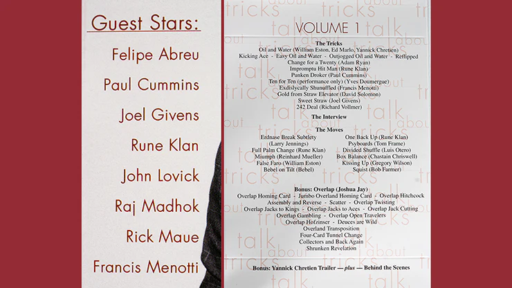 Talk About Tricks (Vol 1 thru 3) by Joshua Jay - Video Download - Image 2