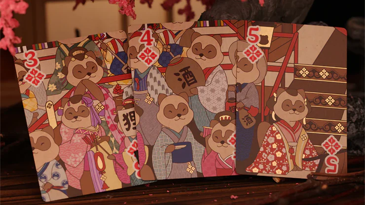 Tanuki Yukaku (Yukaku Tales) Playing Cards - Image 5