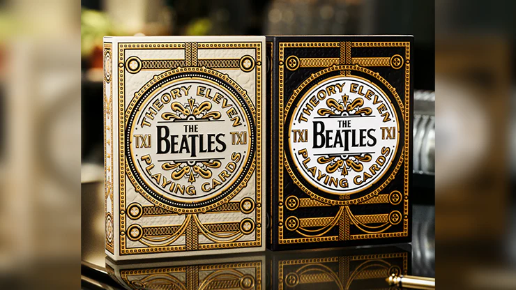 The Beatles Special Edition (Black) Playing Cards by theory11 - Image 5