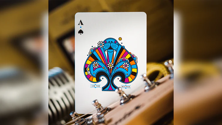 The Beatles Special Edition (White) Playing Cards by theory11 - Image 4