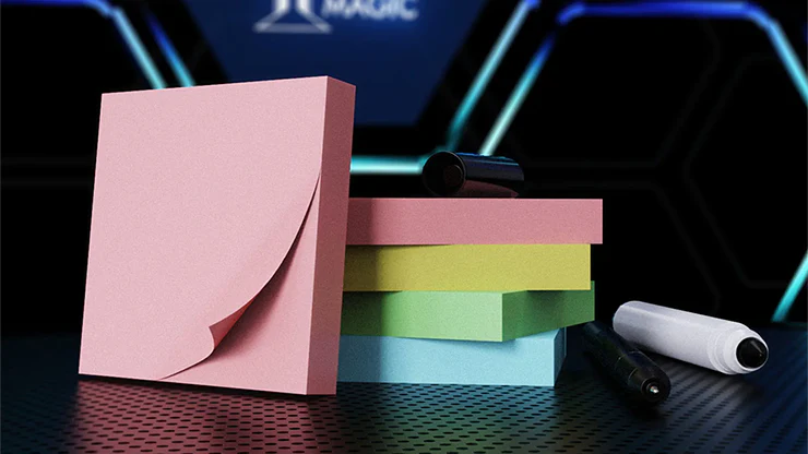 The Iarvel Magic Post-It Pad (Yellow) by Iarvel Magic - Image 5
