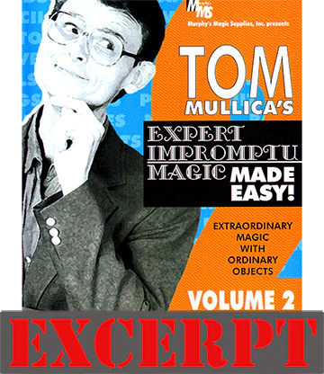 The Indian Bean Mystery - Video Download (Excerpt of Mullica Expert Impromptu Magic Made Easy Tom Mullica- #2, DVD)