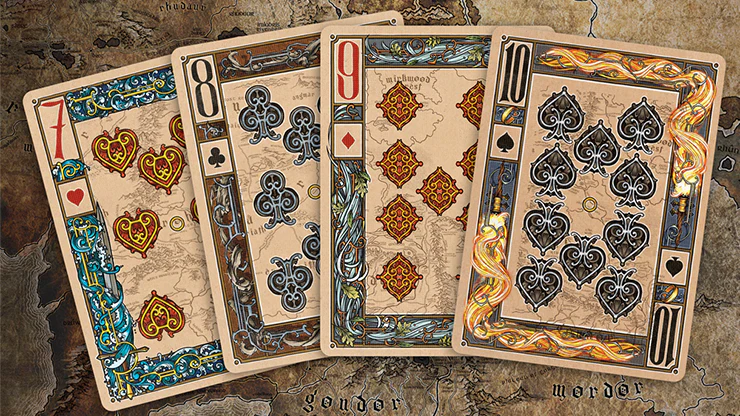 The Lord of the Rings - Two Towers Playing Cards (Foiled Edition) by Kings Wild - Image 5