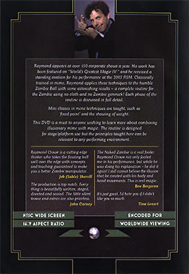 The Naked Zombie Ball by Raymond Crowe - DVD - Image 2