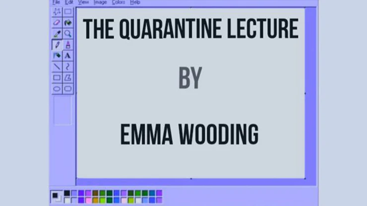 The Quarantine Lecture by Emma Wooding -Â ebook