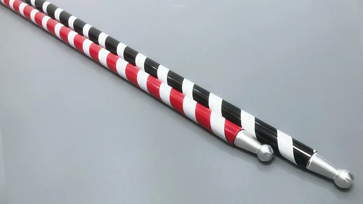 The Ultra Cane (Appearing / Metal) Black / White Stripe by Bond Lee - Trick - Image 2
