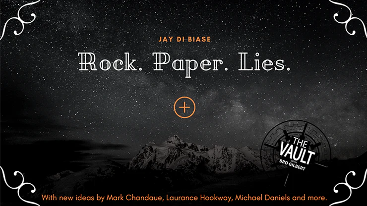 The Vault - Rock Paper Lies Plus by Jay Di Biase - Video Download