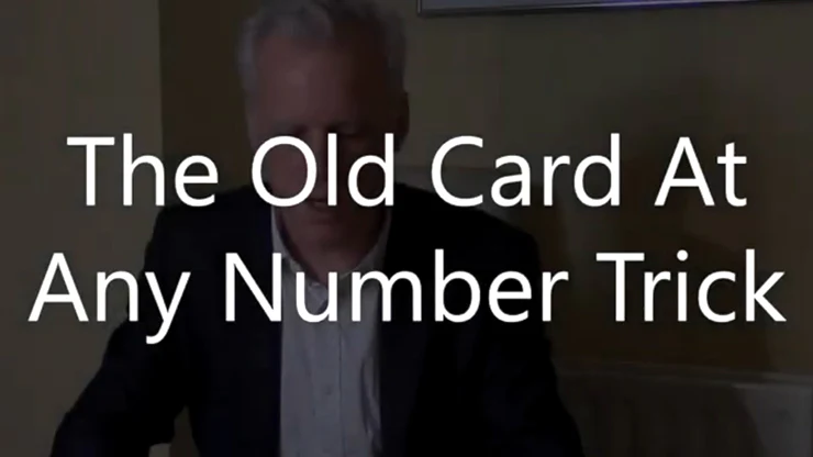 TOCAANT (The Old Card At Any Number Trick) by Brian Lewis - Video Download