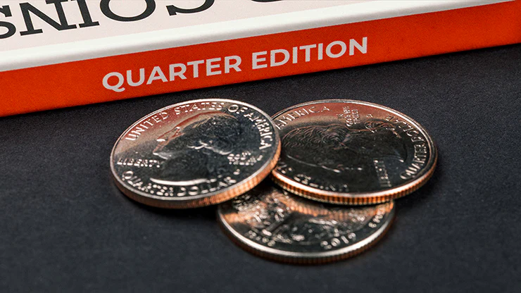 Triad Coins (Quarter) by Joshua Jay and Vanishing Inc. - Image 5