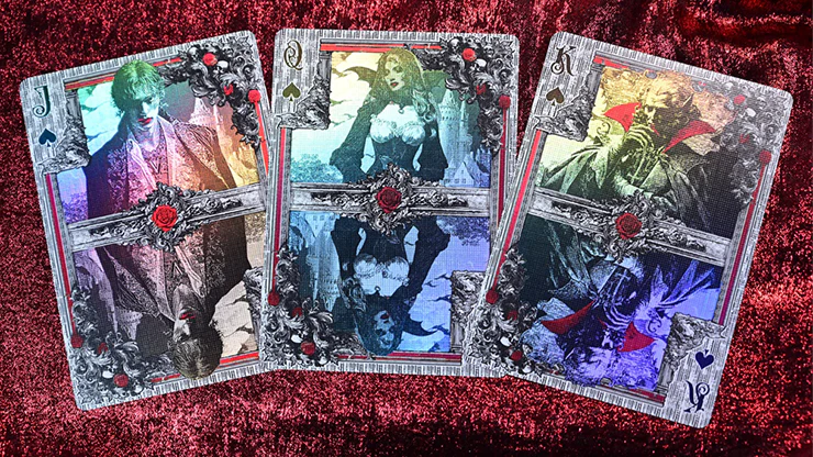 Trinity of Night - Vampire HOLO Playing Cards by Evokad - Image 4