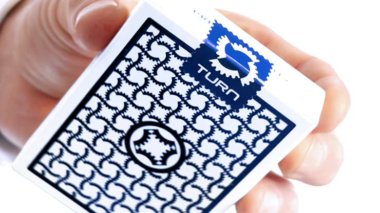 TURN (Blue) Playing Cards by Mechanic Industries - Trick - Image 3