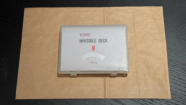 Ultimate Invisible Deck by Sway Liu and JT Magic (Blue) - Image 3