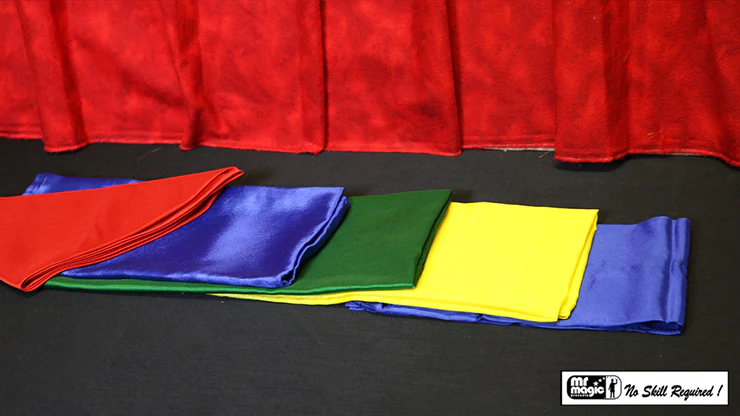Umbrella Production Silk by Mr. Magic (4 Umbrellas) - Trick - Image 2