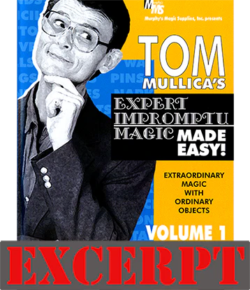 Waters of India - Video Download (Excerpt of Mullica Expert Impromptu Magic Made Easy Tom Mullica- #1, DVD)