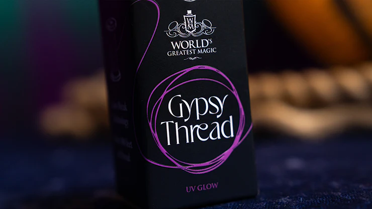 WGM UV GLOW GYPSY THREAD PINK REFILL SPOOL by Murphy's Magic - Trick - Image 2