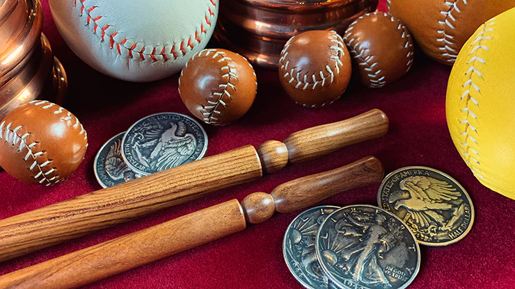 Wooden wand PRO (Bold Brown) by Harry He & Bacon Magic - Trick - Image 2
