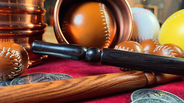 Wooden wand PRO (Bold Brown) by Harry He & Bacon Magic - Trick - Image 3
