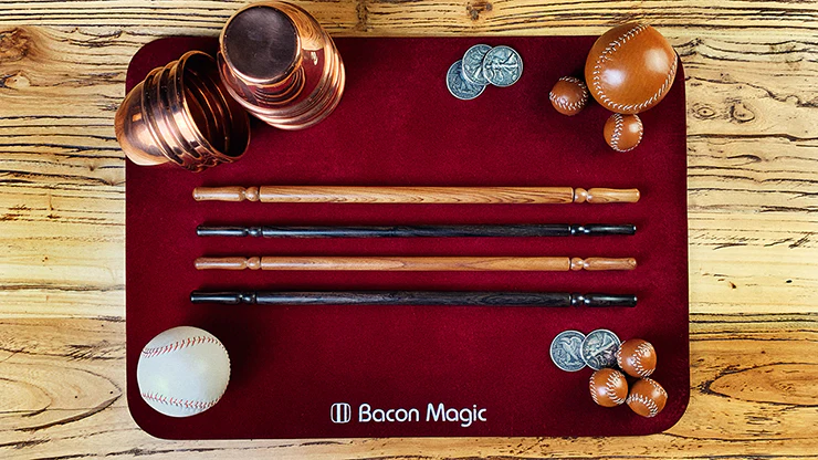 Wooden wand PRO (Bold Brown) by Harry He & Bacon Magic - Trick - Image 4