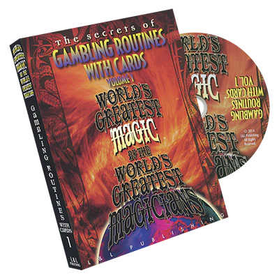 World's Greatest Magic: Gambling Routines With Cards Vol 1 - DVD