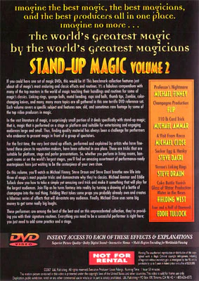World's Greatest Magic: Stand-Up Magic Volume 2 - DVD - Image 2