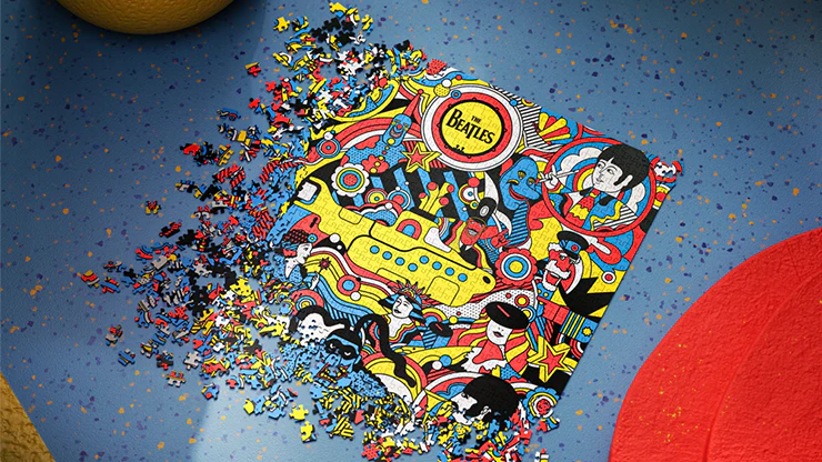 Yellow Submarine Jigsaw Puzzle by theory11 - Image 2